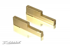 XRay Brass Engine Mounts (L+R)