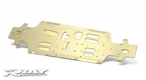 XRay XB808 11 Aluminium Chassis Long - Swiss 7075 T6 (3mm) - Hard Coated