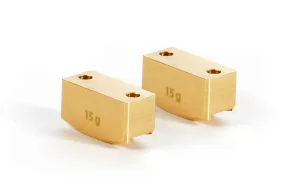 XRay Brass Rear Upright Weight 15G (2)