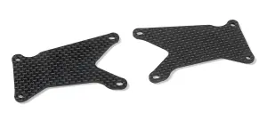 XRay XB9 Graphite Front Lower Arm Plate 1.6 mm (2)