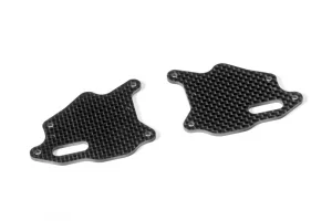 XRay XB8 Graphite Front Lower Arm Plate (2)