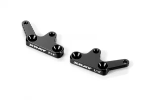 XRay XB8 Aluminium Steering Kingpin Plate - Swiss 7075 T6 - 14 (L+R)