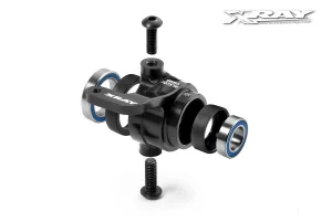 XRay XB808 Aluminium Steering Block Right - 5 Deg King-Pin - Set