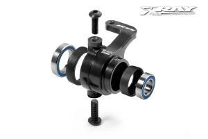 XRay XB808 Aluminium Steering Block Left - 5 Deg King-Pin - Set