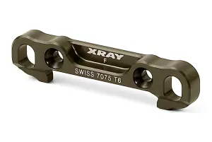 XRay XB808 Aluminium Front Lower Susp. Holder - Front - Swiss 7075 T6 (7mm) - Hard Coated