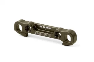 XRay XB808 Aluminium Front Lower Susp. Holder - Front - Swiss 7075 T6 (7mm) - Hard Coated