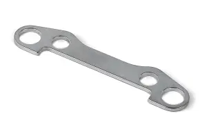 XRay XB808 Steel Susp. Holder - Front - Laser Cut - Hardened