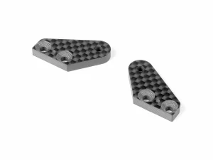 XRay XB8 Carbon Steering Plate - 1 Dot (1 1)