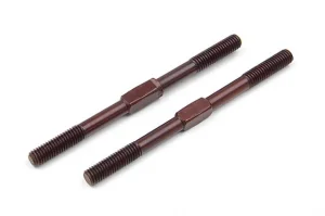 XRay Adj. Turnbuckle M3 L/R 45 mm - Spring Steel (2)