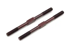 XRay Adj. Turnbuckle M3 L/R 45 mm - Spring Steel (2)