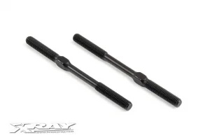 XRay GTXE Adj. Turnbuckle M5 L/R 75 mm - Spring Steel (2)