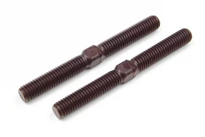 XRay Adj. Turnbuckle M5 L/R 50 mm - Spring Steel (2)