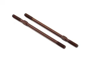 XRay GTXE Adj. Turnbuckle M3 L/R 62 mm - Hudy Spring Steel (2)