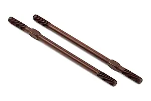 XRay GTXE Adj. Turnbuckle M3 L/R 62 mm - Hudy Spring Steel (2)