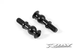 XRay XB808 Ball Stud 6.8mm With Backstop L=8mm - M4 (2)