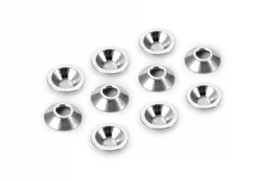 XRay Aluminium Countersunk Shim For Ball Stud (10)