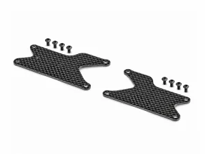XRay GT/XB8 Carbon Rear Lower Arm Plate - Hard (2)