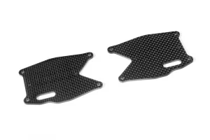 XRay XB8 Graphite Rear Lower Arm Plate (2)