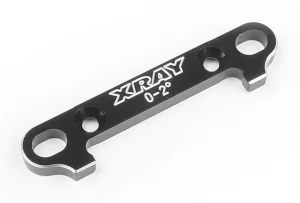 XRay Aluminium Rear Lower Susp. Holder 0 Deg-2 Deg- Rear - 7075 T6 (5mm)