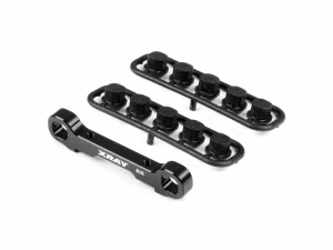 XRay Gt22 Aluminium Rear Lower Susp. Holder - Rear - Square Adj. Roll-C.