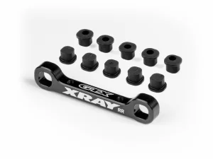 XRay GT Aluminium Rear Lower Susp. Holder - Flat Chassis - Rear - Swiss 7075 T6