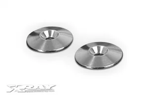 XRay Aluminium Rear Wing Shim (2)