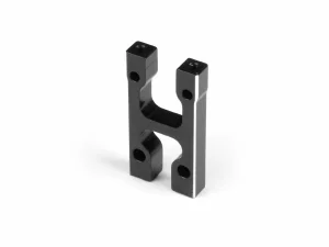XRay GTXE Aluminium Center Solid Shaft Mount - Rear - Flat Chassis - Swiss 7075 T6