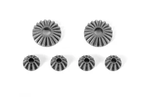 XRay Steel Diff Bevel + Satellite Gears - V2 (2+4)