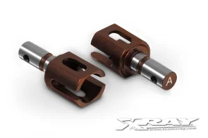 XRay Active Center Diff Outdrive Adapter - Lightweight - Hudy Spring Steel (2)