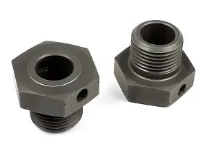 XRay Aluminium Wheel Axle Offset +1mm - Hard Coated (2)