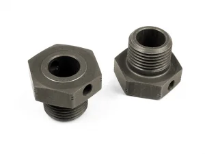XRay Aluminium Wheel Axle Offset +2mm - Hard Coated (2)