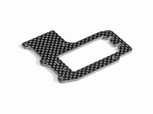 XRay GTXE Carbon Servo And Receiver Case Holder - Flat Chassis