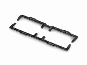 XRay GTXE Carbon Battery Backstop - Rear And Front - Flat Chassis