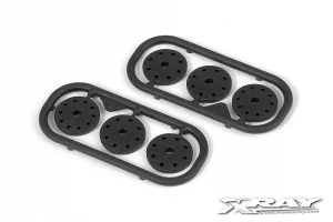 XRay XB9 Shock Piston Set 8-Hole (1.2; 1.3) 10-H. (1.1mm)