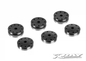 XRay XB808 Shock Piston Set 8-Hole (1.2; 1.3) 10-H. (1.1mm)