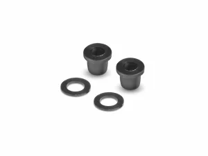 XRay Composite Shock Bushing And Shim - Graphite (2 2)
