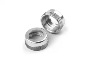 XRay Aluminium Shock Cap Nut - Wide (2)