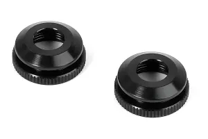 XRay XB9 Aluminium Shock Body Nut For Shock Boot (2)