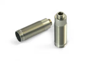 XRay XB8 16 Aluminium Rear Shock Body - Swiss 7075 T6 - Hard Coated (2)