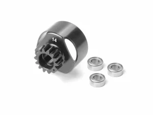 XRay 3Bb Clutch Bell 14T - Lightweight 3X Ball Bearing