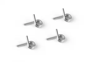 XRay 4-Shoe Clutch Springs - Silver - Hard (4)