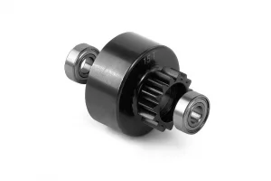 XRay XB808 Clutch Bell 15T With Oversized 5X12X4mm Ball-Bearings - V2