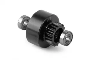 XRay XB808 Clutch Bell 16T With Oversized 5X12X4mm Ball-Bearings - V2