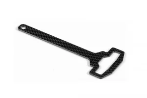 XRay Graphite Front Upper Deck 2.0mm - 2WD