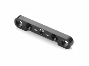 XRay Aluminium Lower Susp. Holder For Hs Bulkhead - Wide - Front-Front