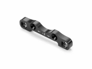 XRay Aluminium Lower Susp. Holder For Hs Bulkhead - Wide - Front-Rear