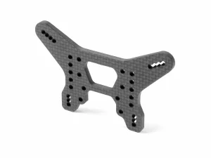 XRay Graphite Shock Tower For Hs Bulkhead - Rear - 3.5mm - Lower