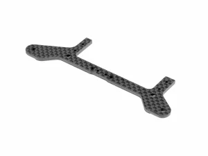 XRay X10 Carbon Rear Pod Lower Plate For 1 Piece Chassis - Front