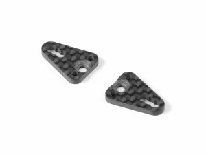 XRay Carbon Plate For 2 Pins For Side Link (2)