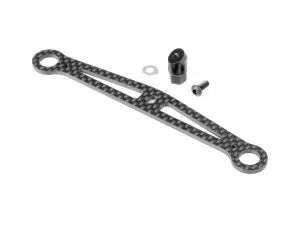 XRay X12 Carbon Lower Suspension Arm Plate 1mm For 1 Piece Chassis